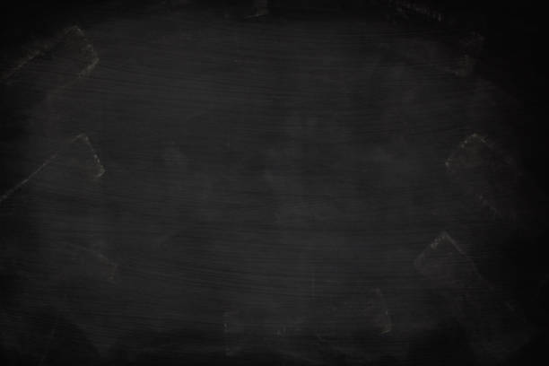 istock Black grunge dirty texture with copy space. Abstract chalk rubbed out on blackboard or chalkboard background. Wallpaper with empty template and chalk traces or massage concept for all your design. 1132451672