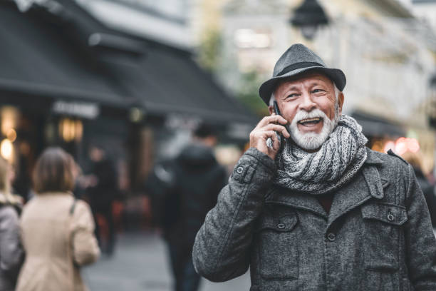 istock Senior businessman using smart phone 1132451787