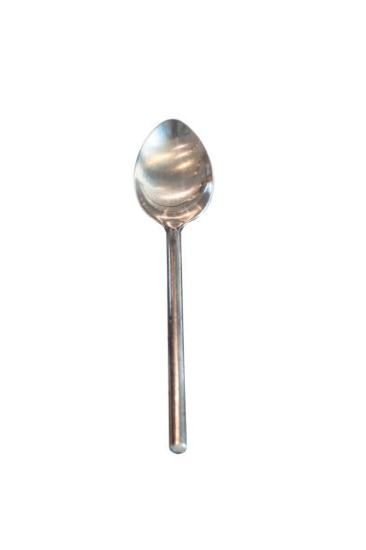 istock Stainless steel spoon Isolated from the background 1132458403