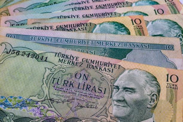istock close up old turkish banknotes not in use 1132462495