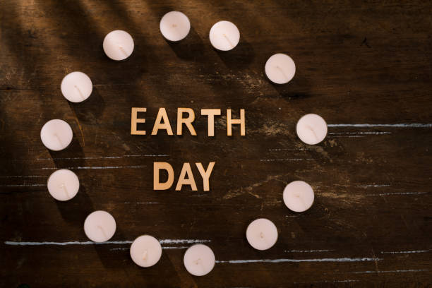 istock Energy saving. Concept by the hour of the earth, an hour without light 1132468296