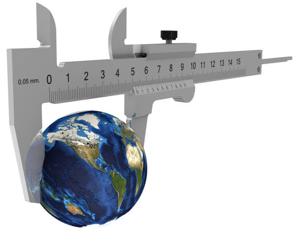 istock Measurement of the parameters of the planet Earth 1132474774