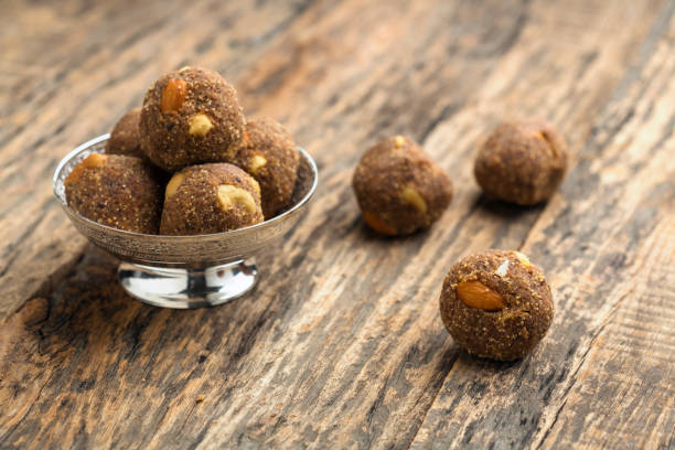 istock Flax seeds pinni - a Punjabi dessert 1132475926