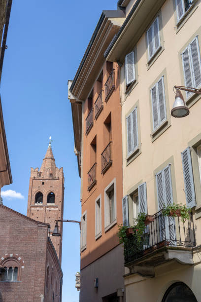 istock Monza, Italy: cityscape with the Arengario tower 1132478151
