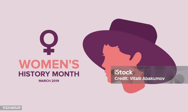 Womens History Month Celebrated During March In The United States United Kingdom And Australia Stock Illustration - Download Image Now