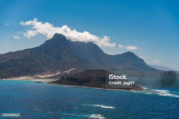 View From Gramvousa Stock Photo - Download Image Now - Bay of Water, Blue, Color Image