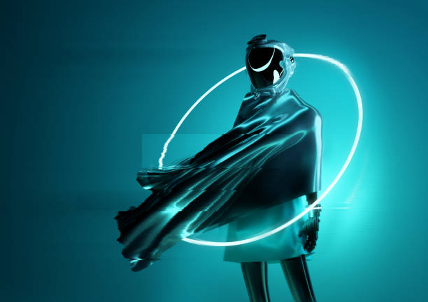 istock Strange Futuristic Space Women Concept 1132484884