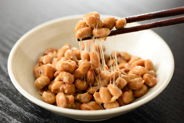 Natto. Japanese food. Natto. Japanese food.natto. Japanese food. natto stock pictures, royalty-free photos & images