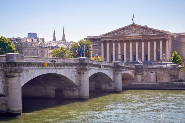 istock view from the river sena of the national assembly Paris 1132486555
