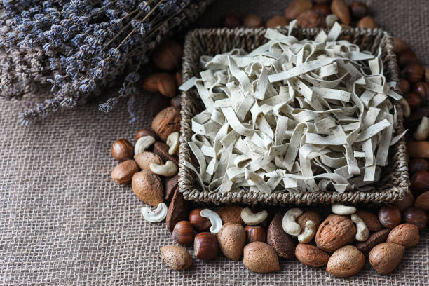 istock Pasta with provence herbs and spices. 1132487254