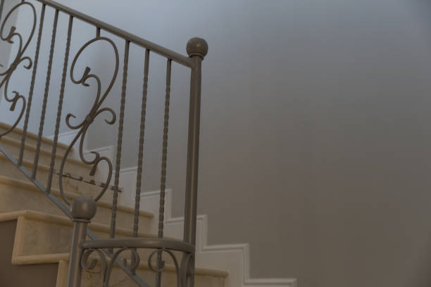 istock Interior of staircase at home 1132487367