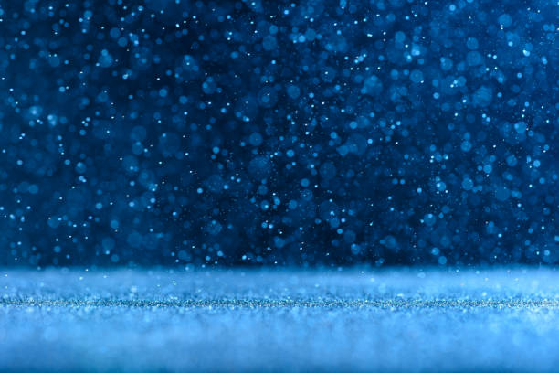 istock Blue bokeh background. The foreground in the blur. 1132488305