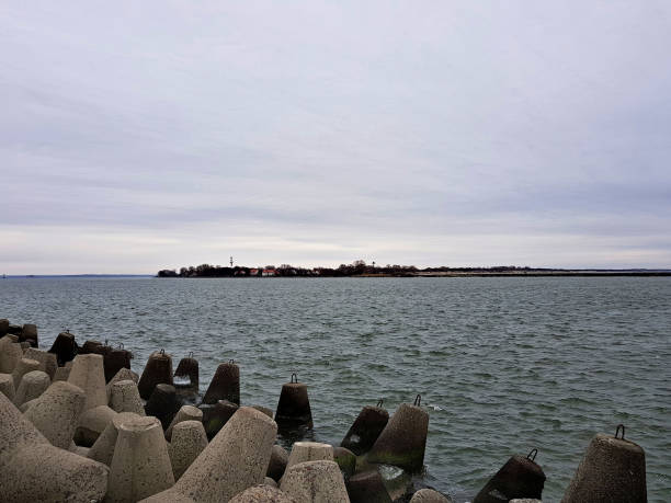 istock Gloomy winter Baltic sea 1132490773