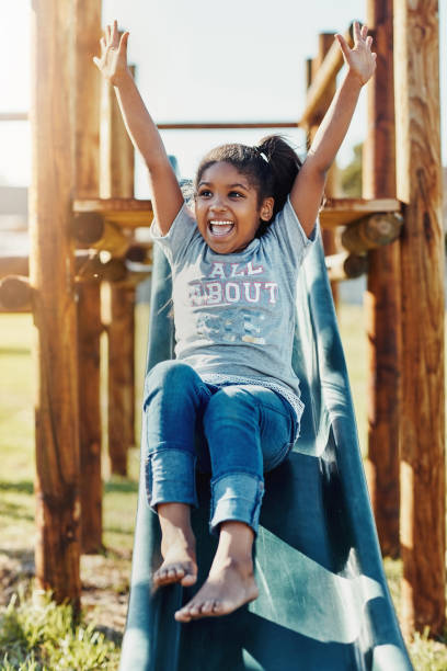 istock Sliding into a day of complete fun 1132492909