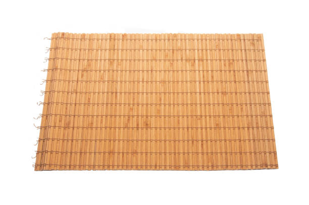 istock bamboo napkin on white isolated background 1132492943