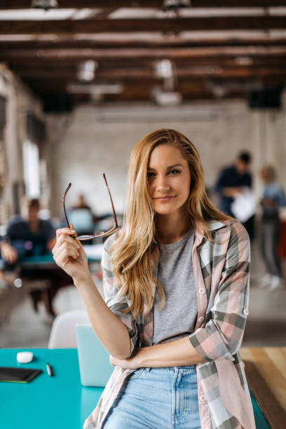 istock Blonde college girl 1132494308