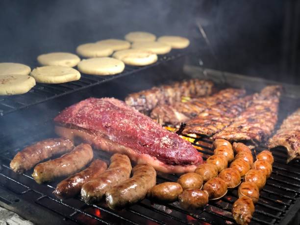 grilled meat made at home