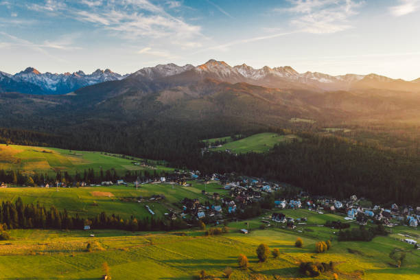 istock Epic sunset over Tatra mountains in Poland 1132497005