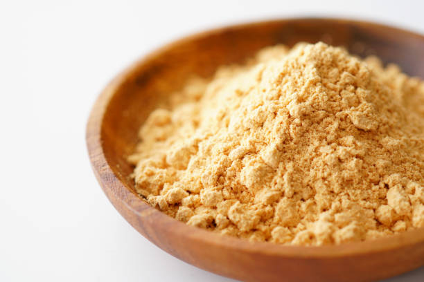 istock kinako. Toasted soybean flour 1132498733