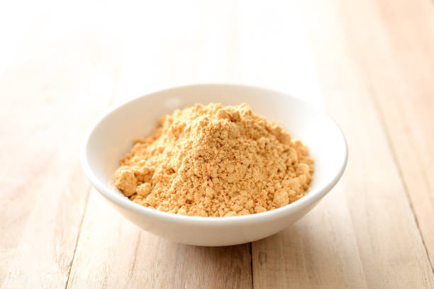 istock kinako. Toasted soybean flour 1132499569