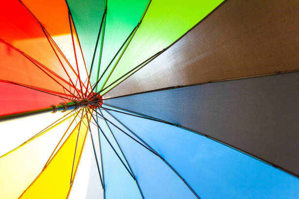 istock bright and colorful rainbow umbrella 1132511471