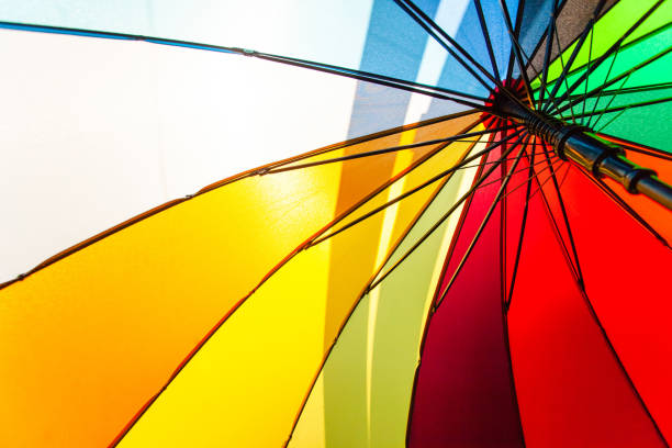 istock bright and colorful rainbow umbrella 1132511551