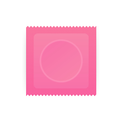 Circle Condom Design Condom Plastic Package With Obvious Circle Product Shape And Toothed ...
