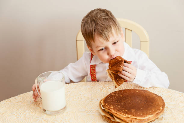 istock five year old child to eat pancakes 1132512852