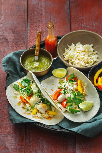 istock Tacos loaded with fish fillets 1132518057