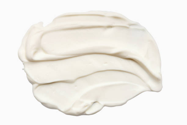 texture de crème sure, vue de dessus - yogurt greek culture milk healthy eating photos et images de collection