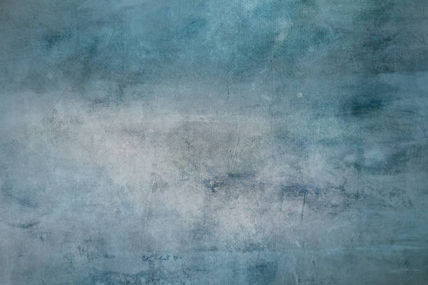istock Blue grungy canvas background or texture 1132529822