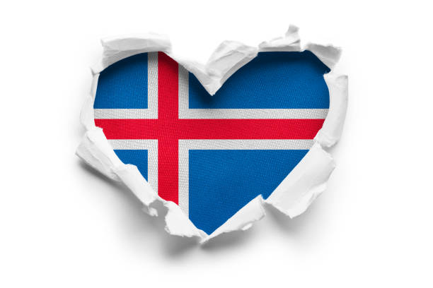 istock Flag of Iceland on white 1132538339