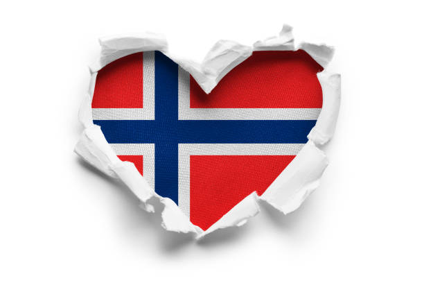 istock Flag of Norway on white 1132538783