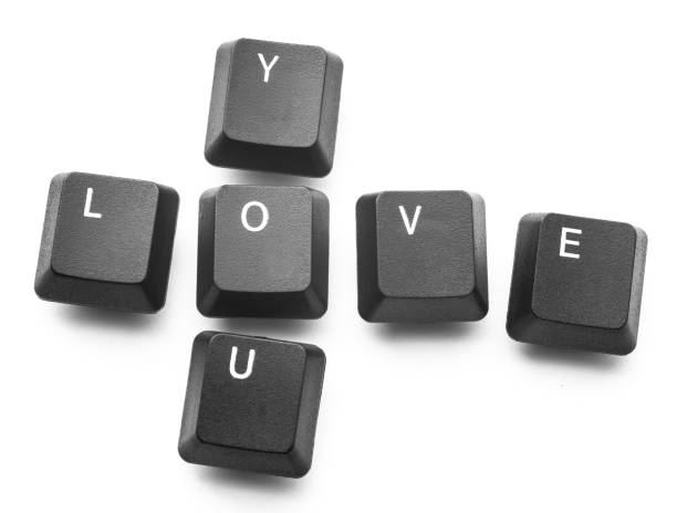 Keyboard R Love 70+ Qwerty Love Stock Photos, Pictures & Royalty-Free Images - iStock
