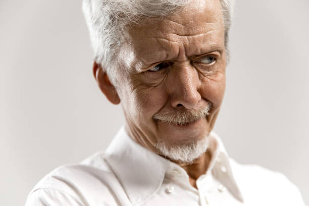 istock serious thoughtful businessman. Doubt concept. 1132542038