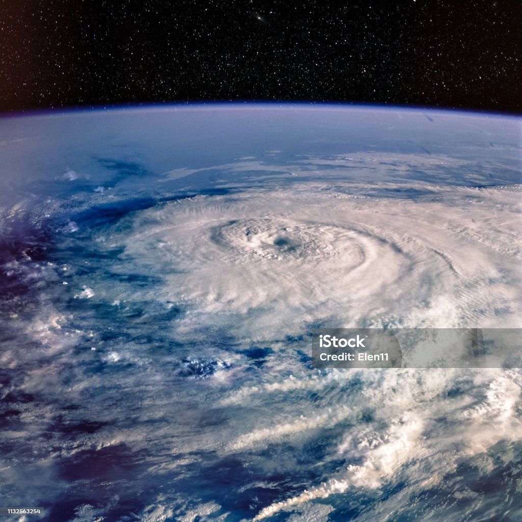 Typhoon. Satellite view. Elements of this image furnished by NASA. Typhoon. Satellite view. Elements of this image furnished by NASA.

/url: https://images.nasa.gov/details-51I-44-052.html / Hurricane - Storm Stock Photo