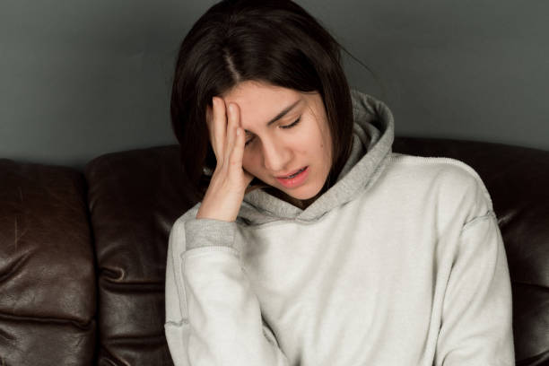 istock cute girl is sick and have the flu 1132565662