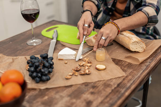 istock Close up of cheese being on the table 1132569855