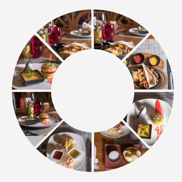 Collage of Mexican food