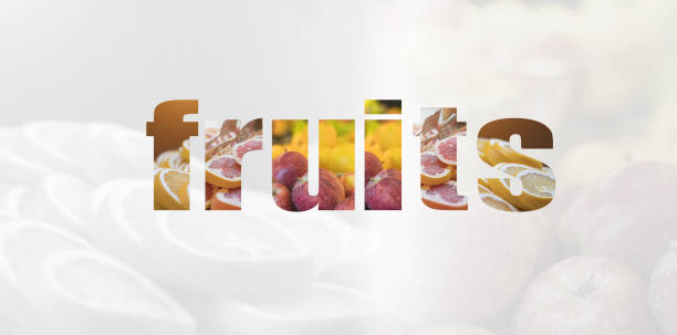 istock Text of Fresh fruits and vegetables 1132583821