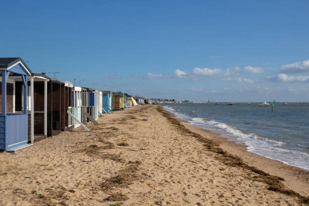 istock Thorpe Bay beach, Essex, England 1132590508