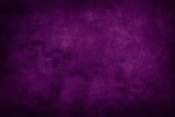 Photo of purple stained grungy background or texture