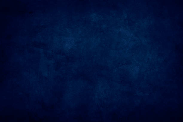 濃い青色の染色汚れた背景またはテクスチャ - 紺色 ストックフォトと画像