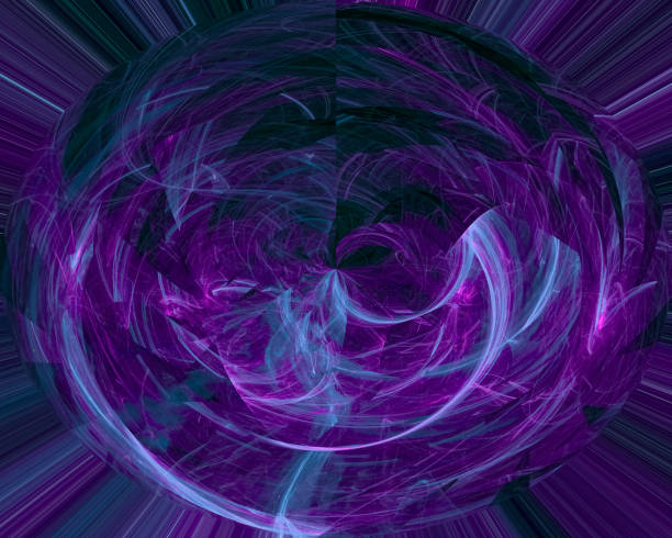 istock abstract digital fractal, fantasy design 1132599961