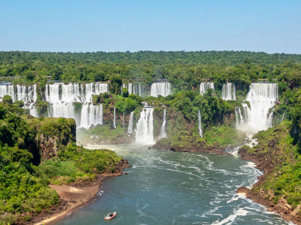 istock Iguazu Falls in Brazil 1132601806