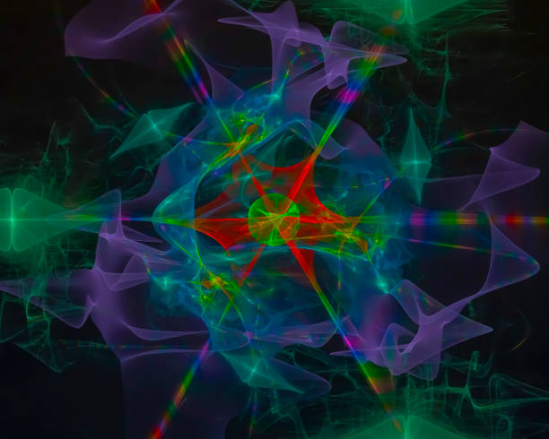 istock abstract digital fractal, fantasy design 1132602091