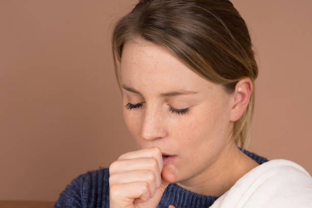 istock cute girl is sick and ill with the flu 1132603551