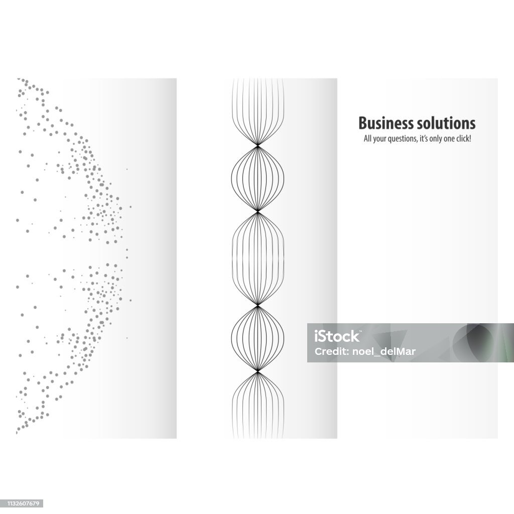 Triptech Templete Triptych Template For Online Business Stock Illustration - Download ...