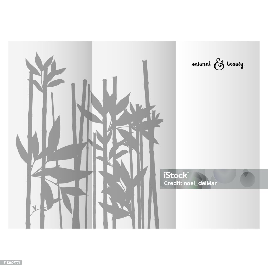 Triptech Templete Triptych Template For Online Business Stock Illustration - Download ...