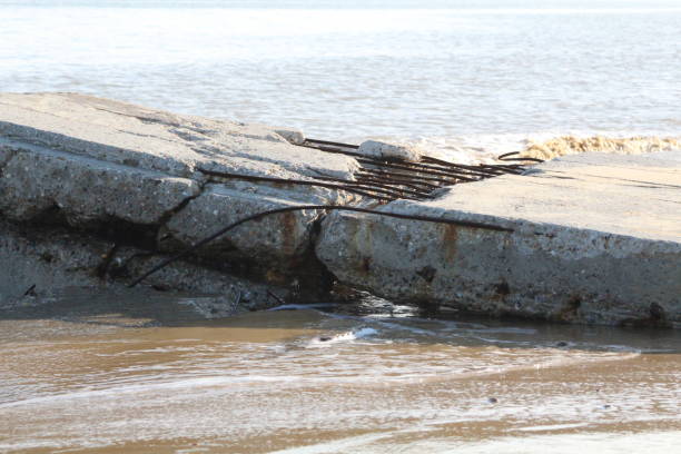 istock Air raid shelter in sea 1132610112